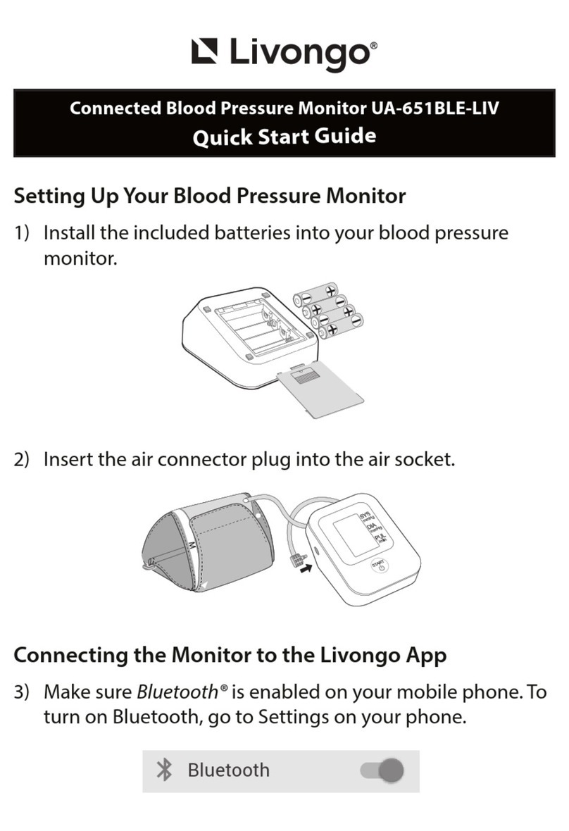Livongo UA-651BLE-LIV User manual
