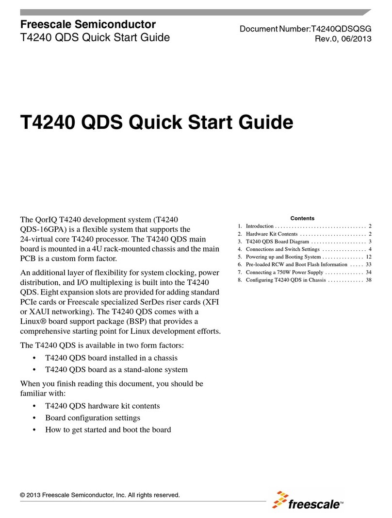 Freescale Semiconductor T4240 User manual