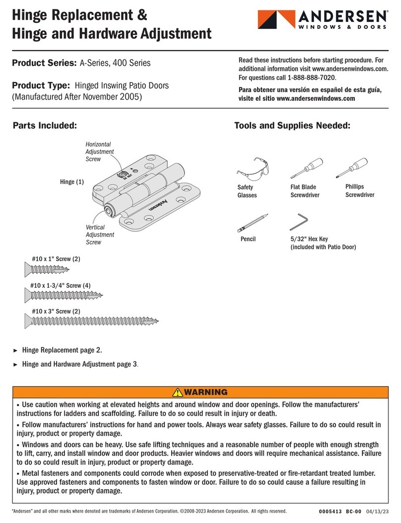 Andersen 400 Series Guide