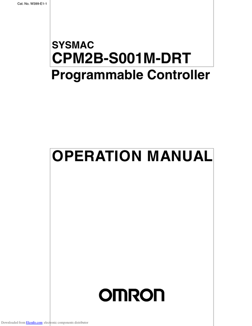 Omron SYSMAC CPM2B-S001M-DRT User manual