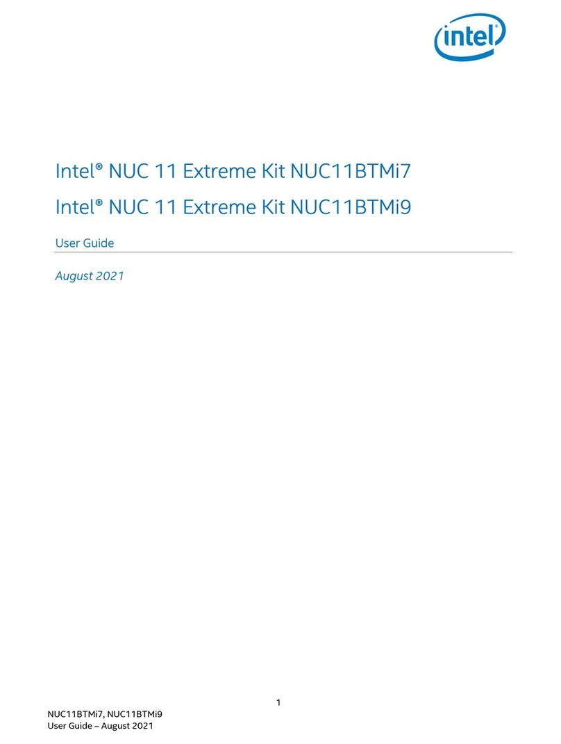 Intel NUC 11 Extreme Kit NUC11BTMi9 user guide