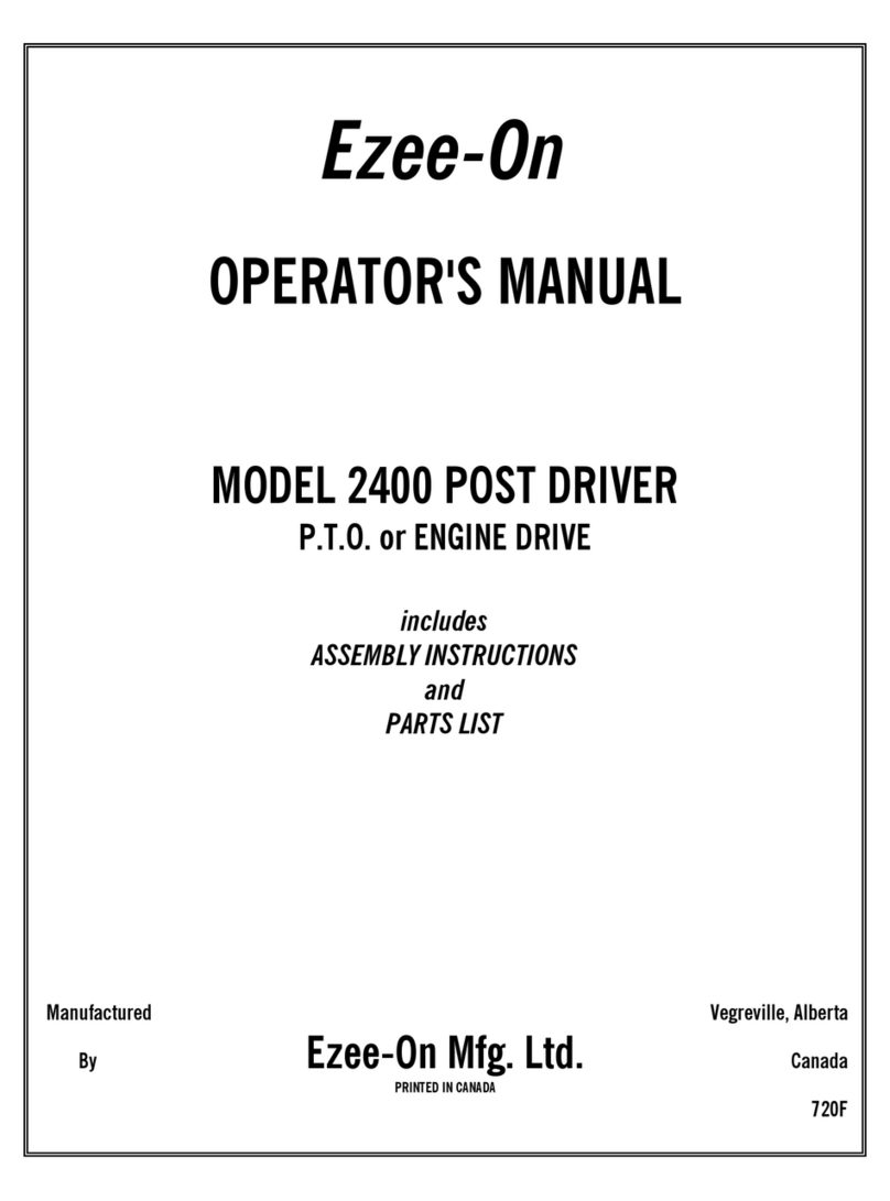 Ezee-On 2400 User manual