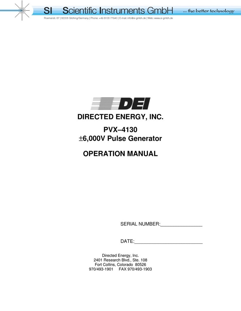 DEI PVX-4130 User manual