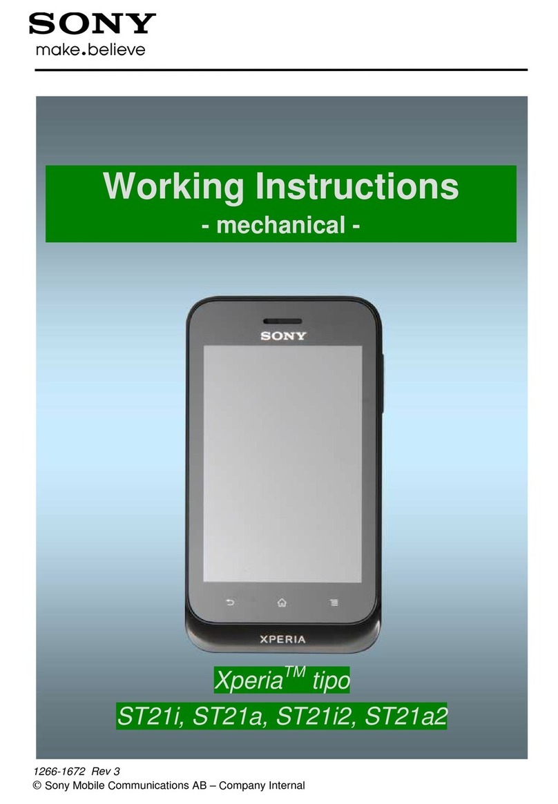Sony XPERIA tipo ST21i User manual