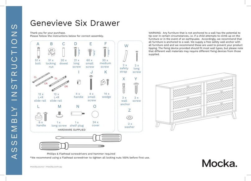 Mocka Genevieve User manual