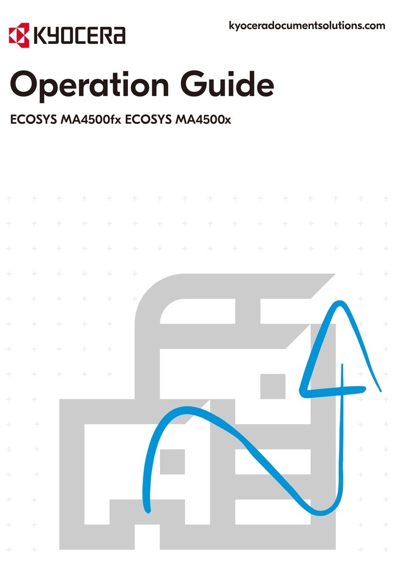 Kyocera ECOSYS MA4500fx User manual