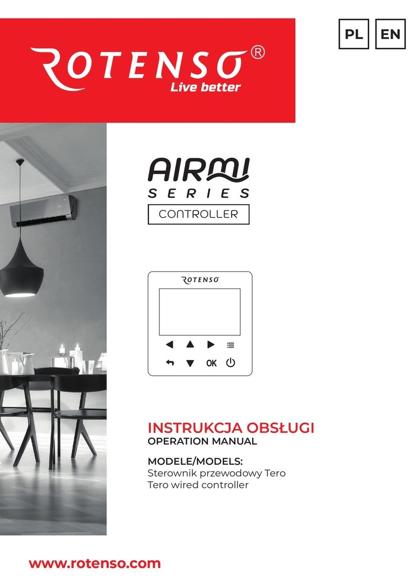 Rotenso AIRMI Series Operation manual