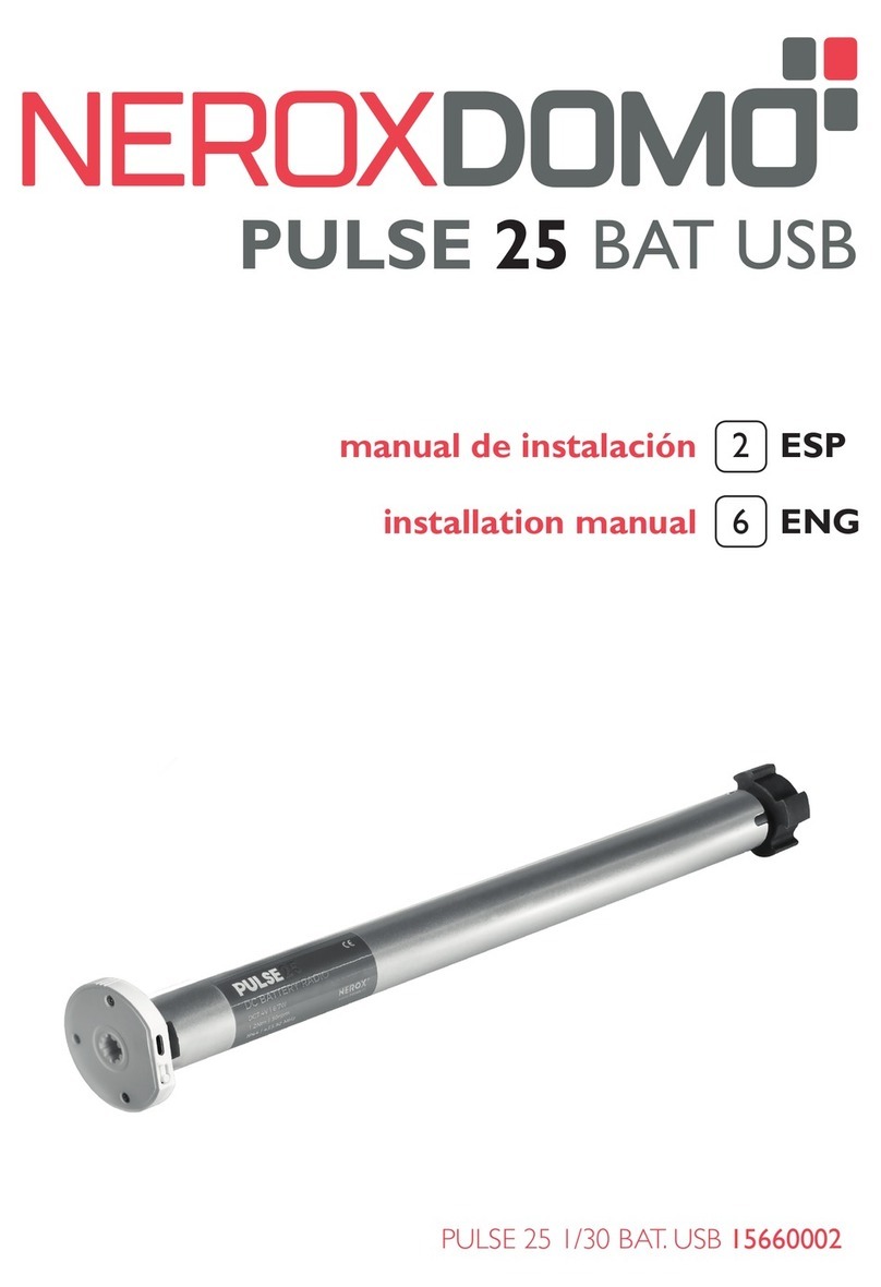 NEROXDOMO PULSE 25 BAT User manual
