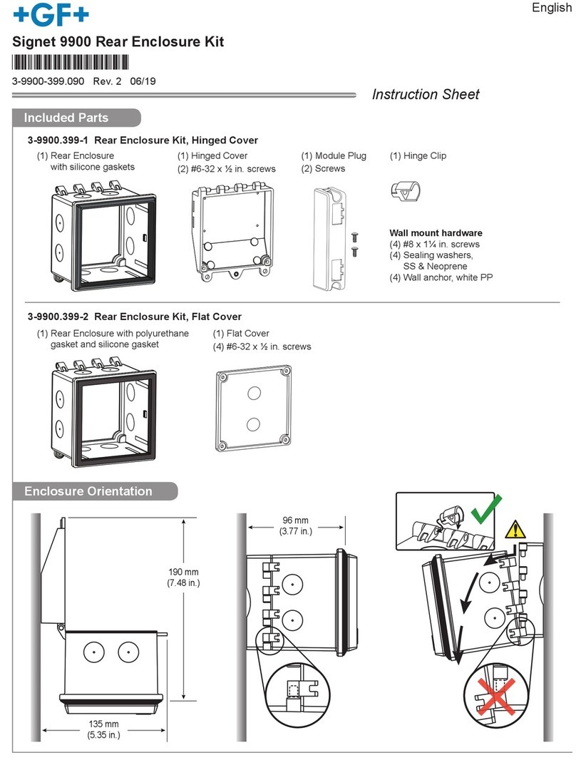 Georg Fischer 3-9900.399-1 instruction sheet