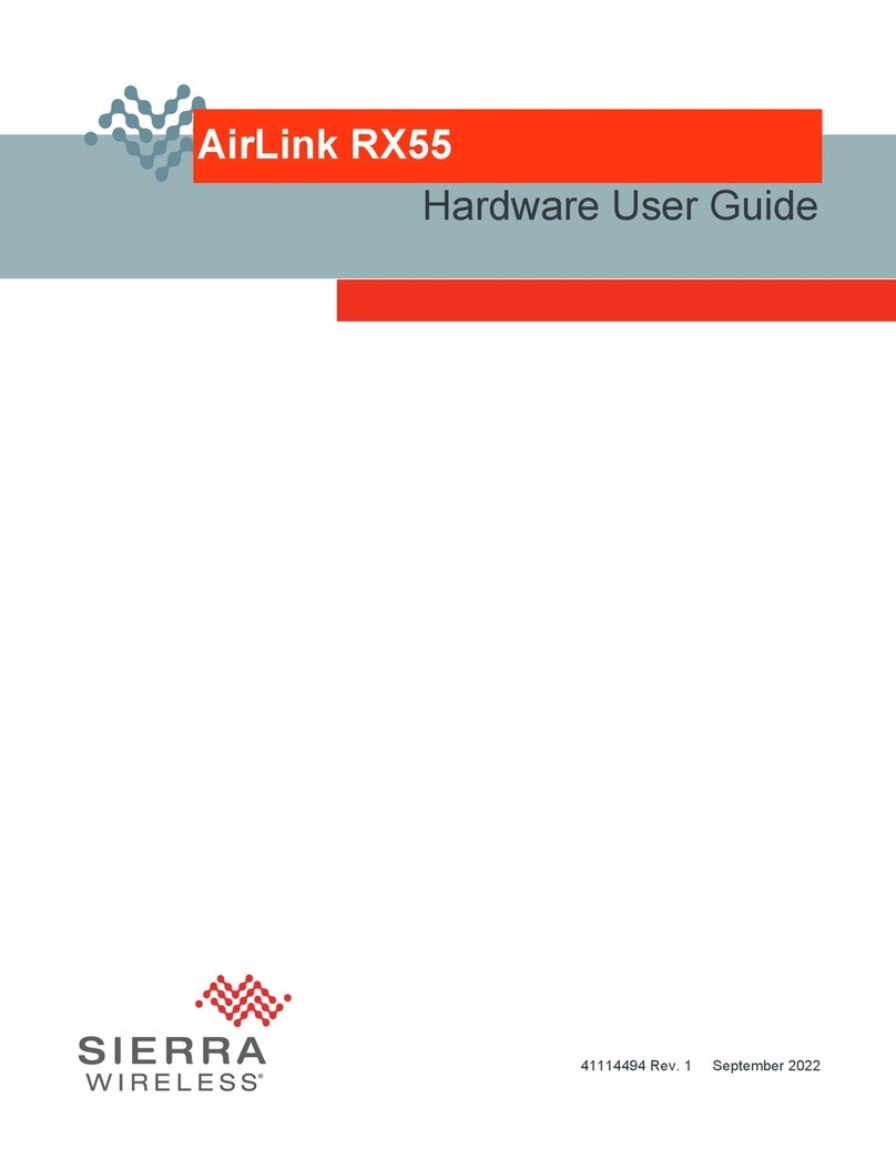 Sierra Wireless RX55 Installation manual Sierra Wireless RX55 Installation manual