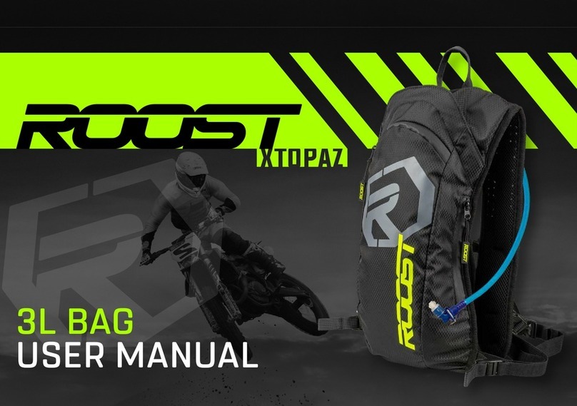 Roost XTOPAZ 3L BAG user manual