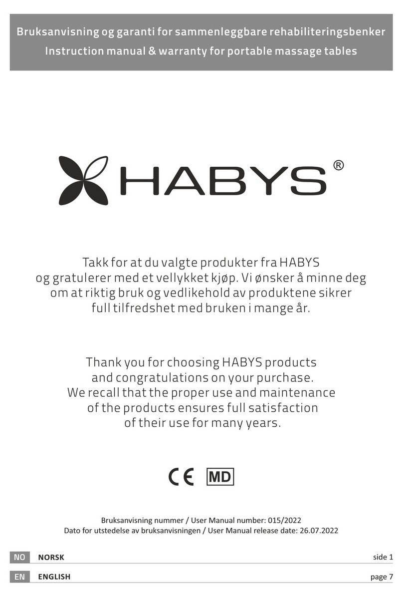 HABYS Aero Instruction manual & warranty HABYS Aero Instruction manual & warranty