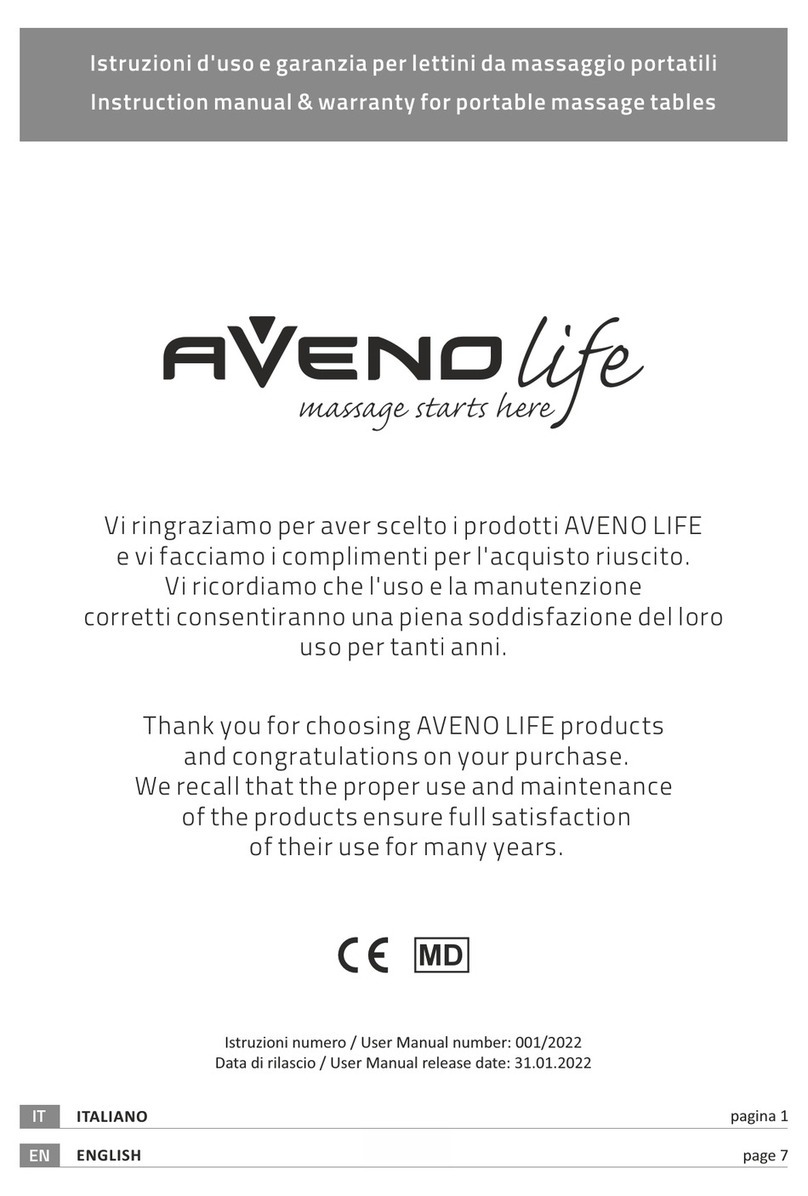 AVENO LIFE eSpirit Instruction manual & warranty