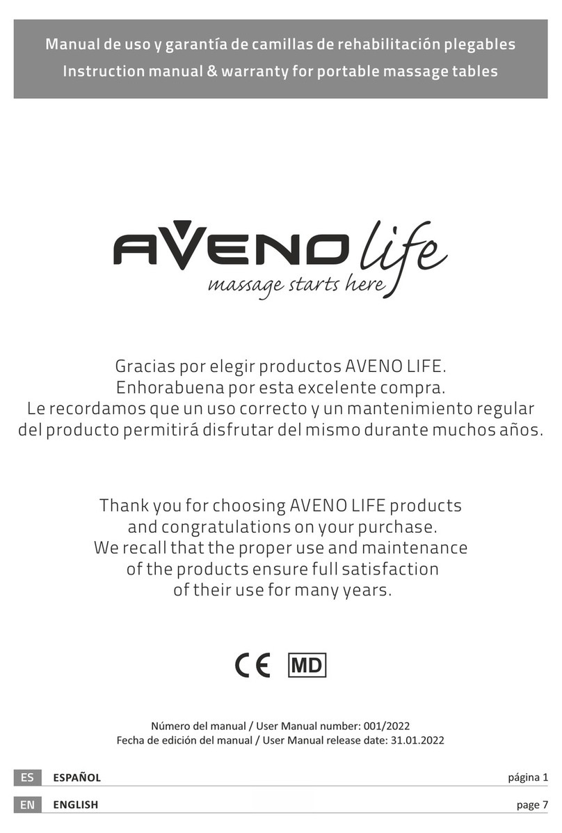 AVENO LIFE eSpirit Instruction manual & warranty