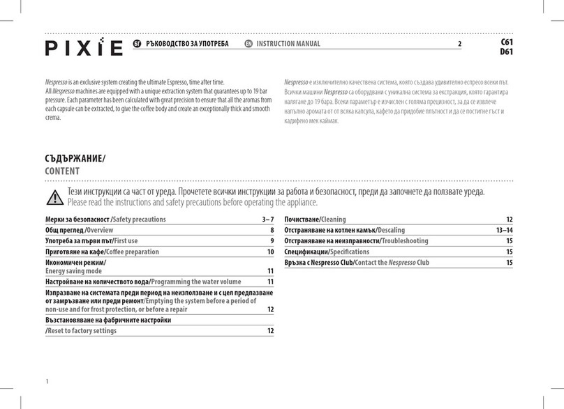 Pixie C61 instruction manual