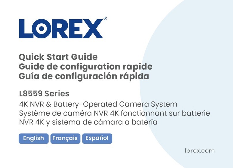 Lorex L8559 Series quick start guide