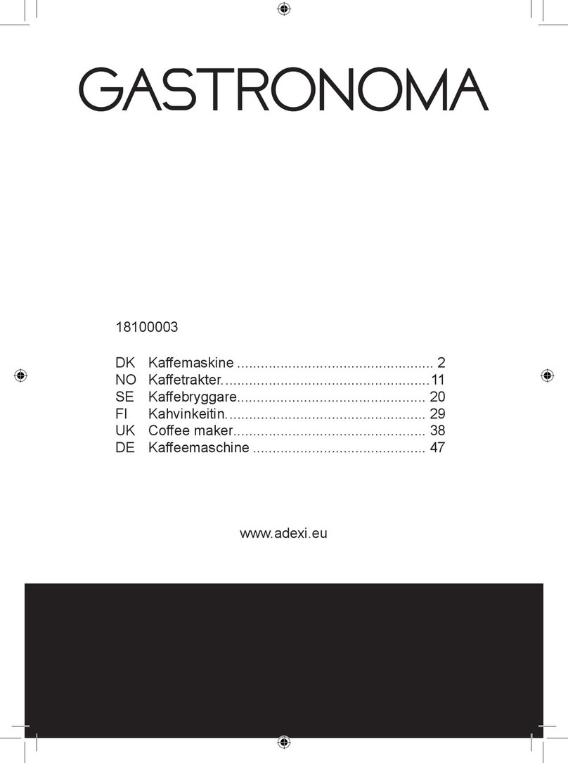 Gastronoma 18100003 manual