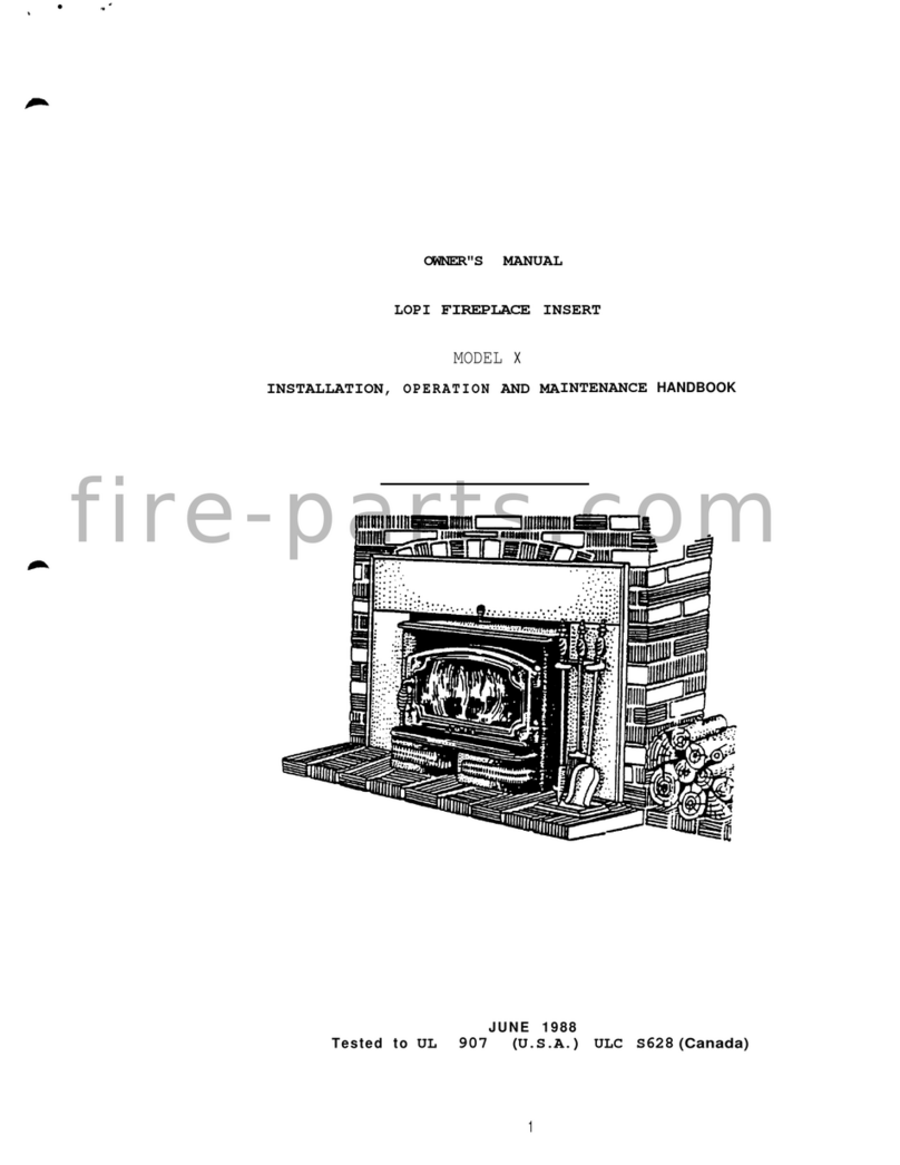 Travis Industries LOPI X User manual