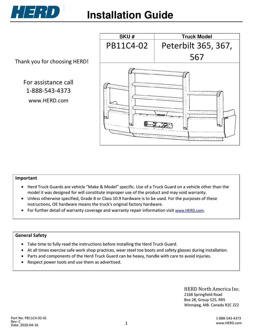 Herd PB11C4-02 User manual