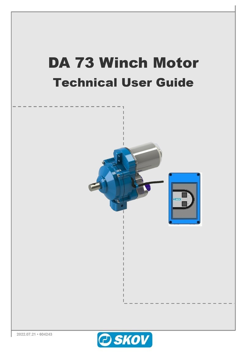Skov DA 73 Technical user guide