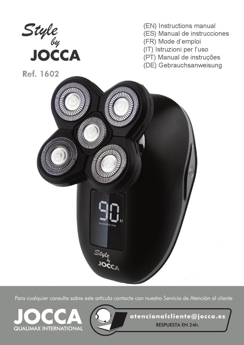 JOCCA 1602 instruction manual