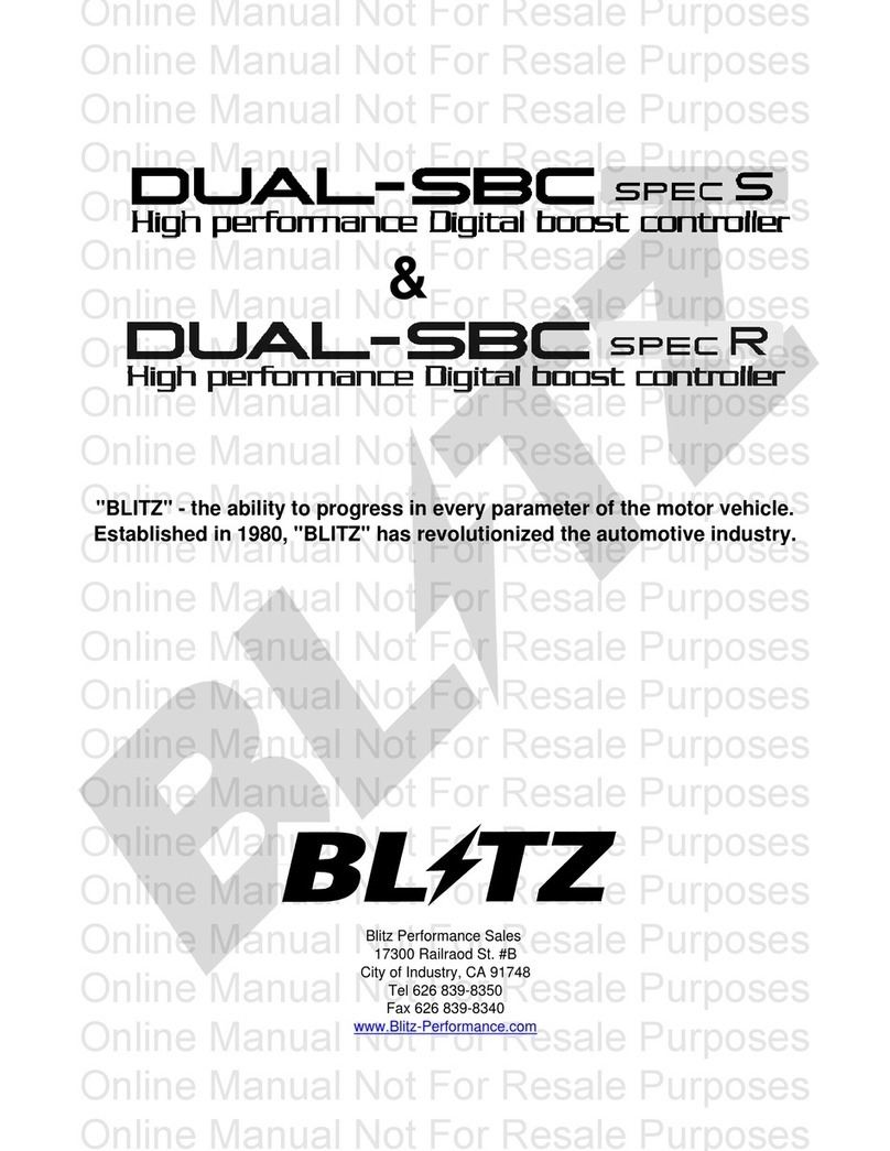Blitz DUAL-SBC SPEC S manual