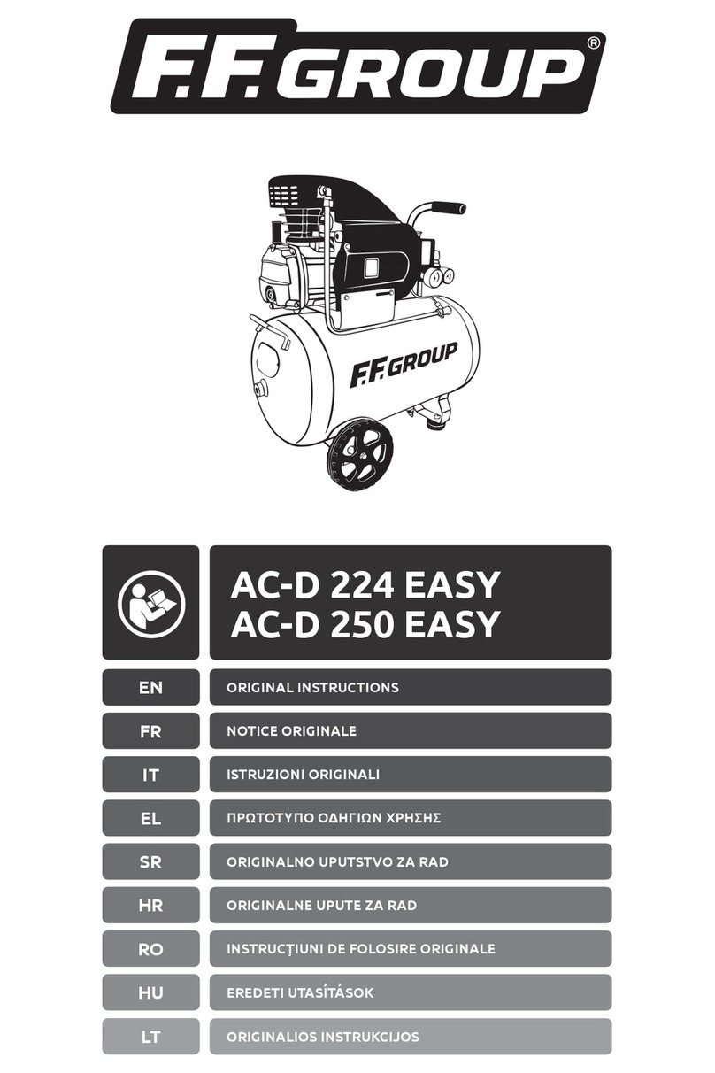 F.F. Group AC-D 224 EASY instructions