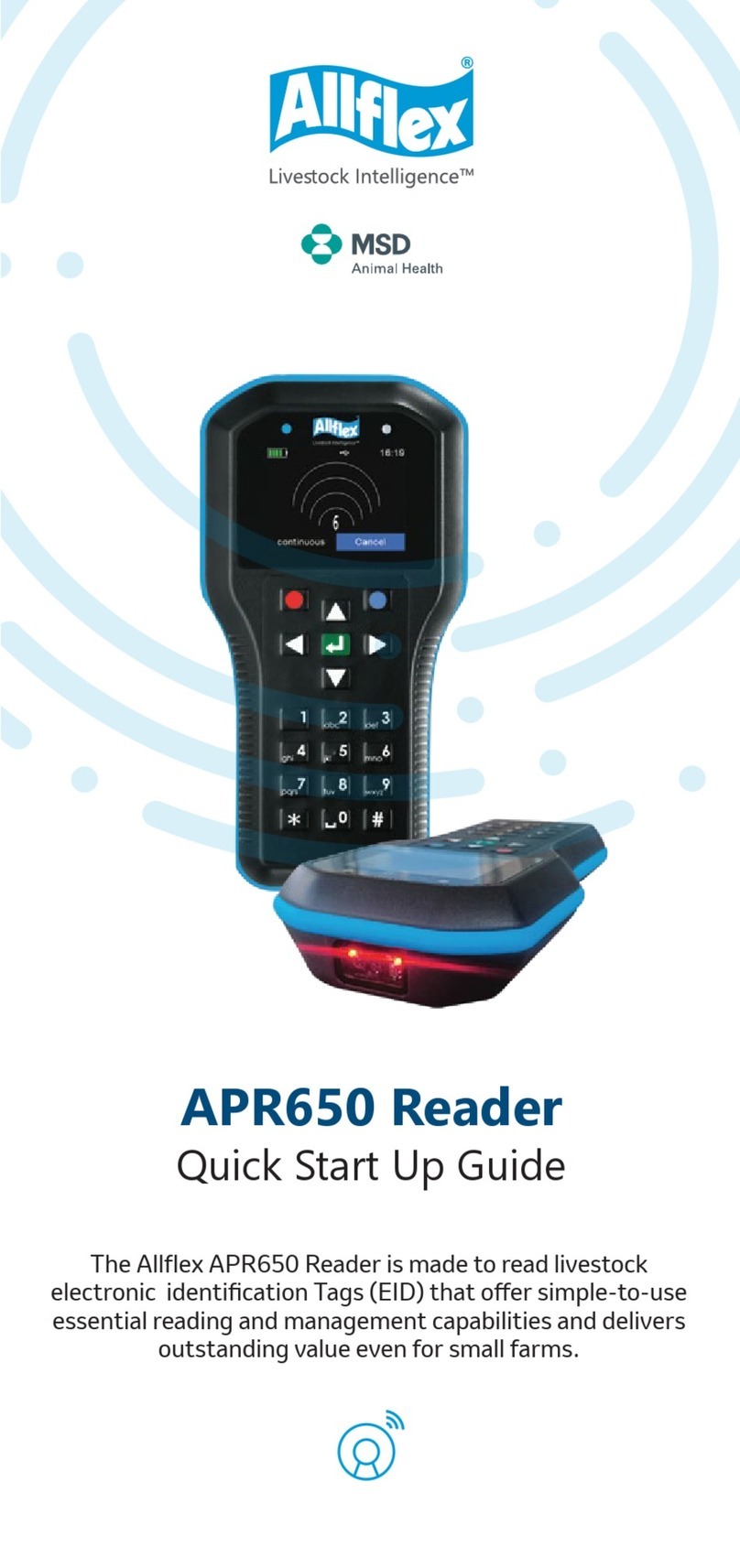 MSD Allflex APR650 Troubleshooting guide