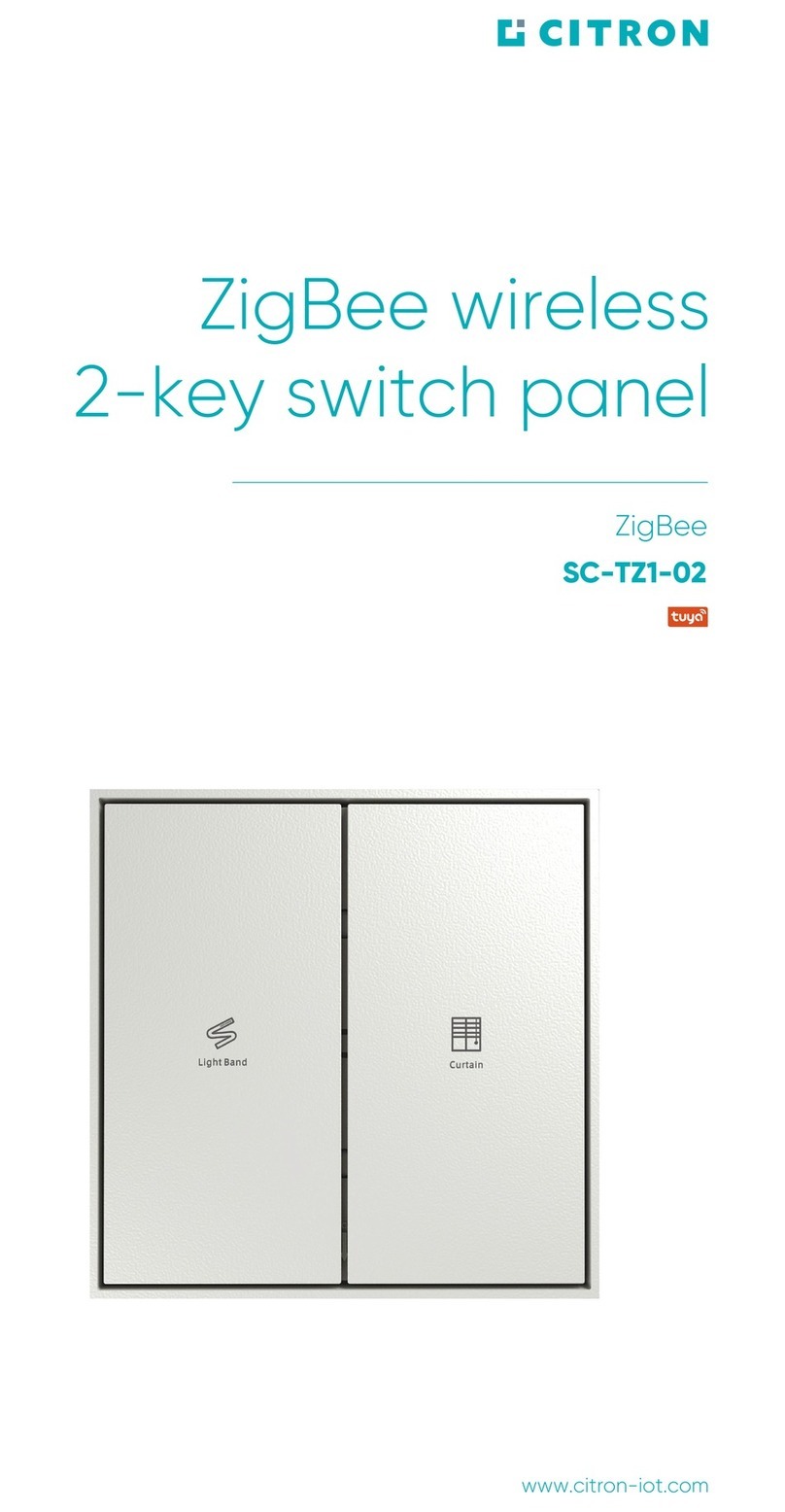 Citron ZigBee SC-TZ1-02 User manual