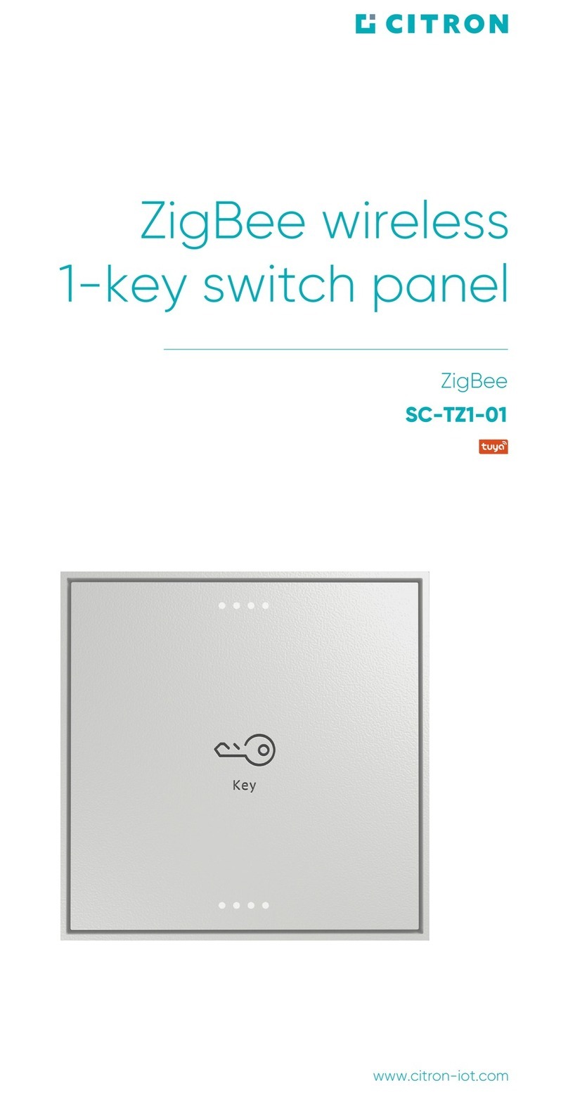 Citron ZigBee SC-TZ1-01 User manual