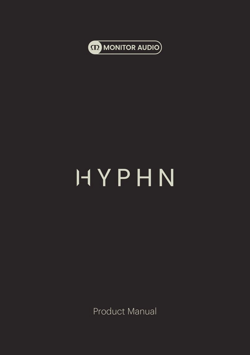 Monitor Audio HYPHN User manual