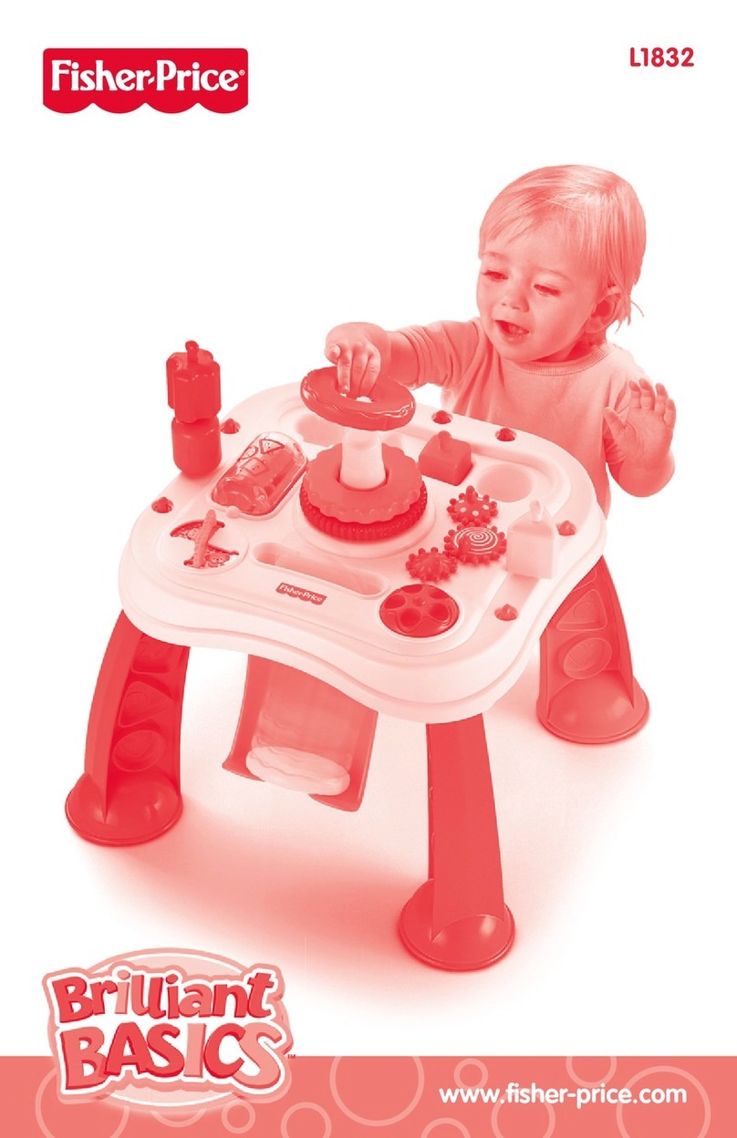 Fisher-Price Brilliant BASICS L1832 manual