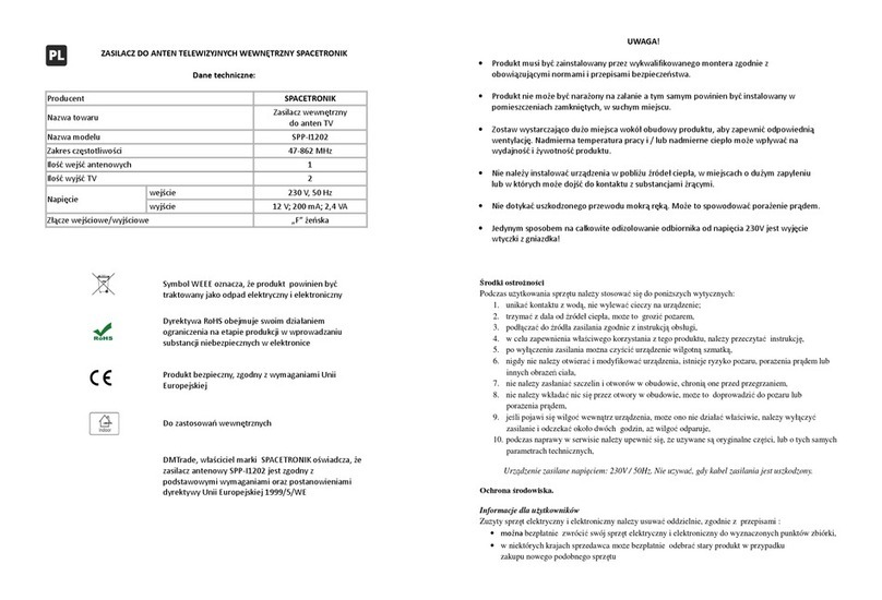 Spacetronik SPP-I1202 instruction manual