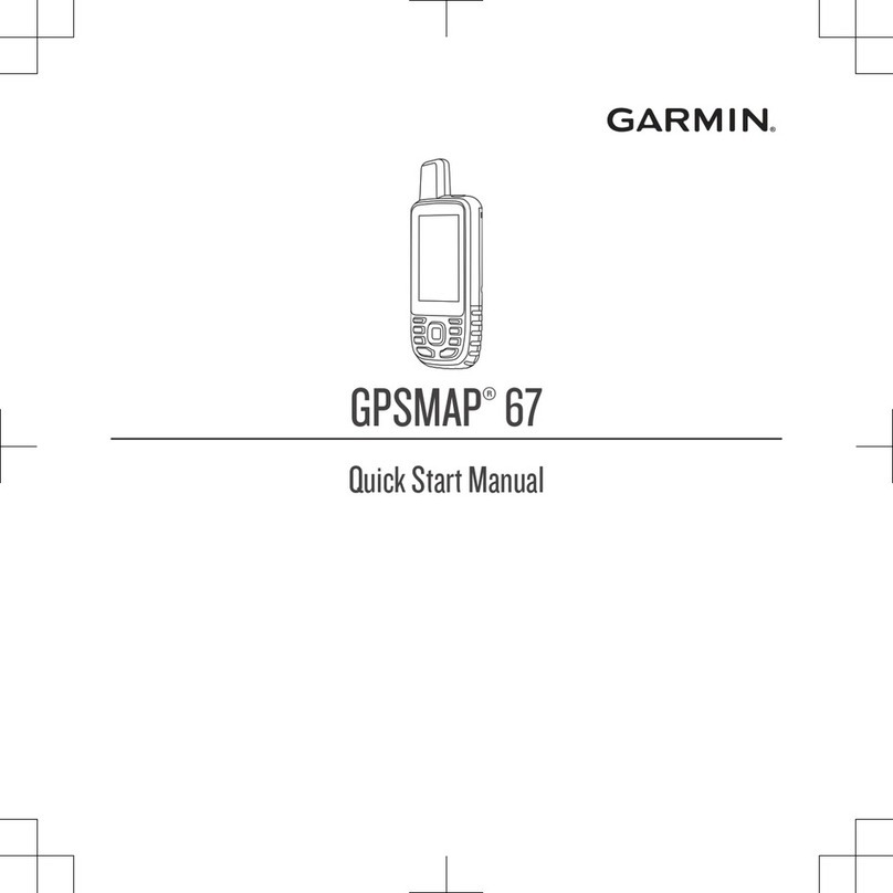 Garmin GPSMAP 67 Quick start manual