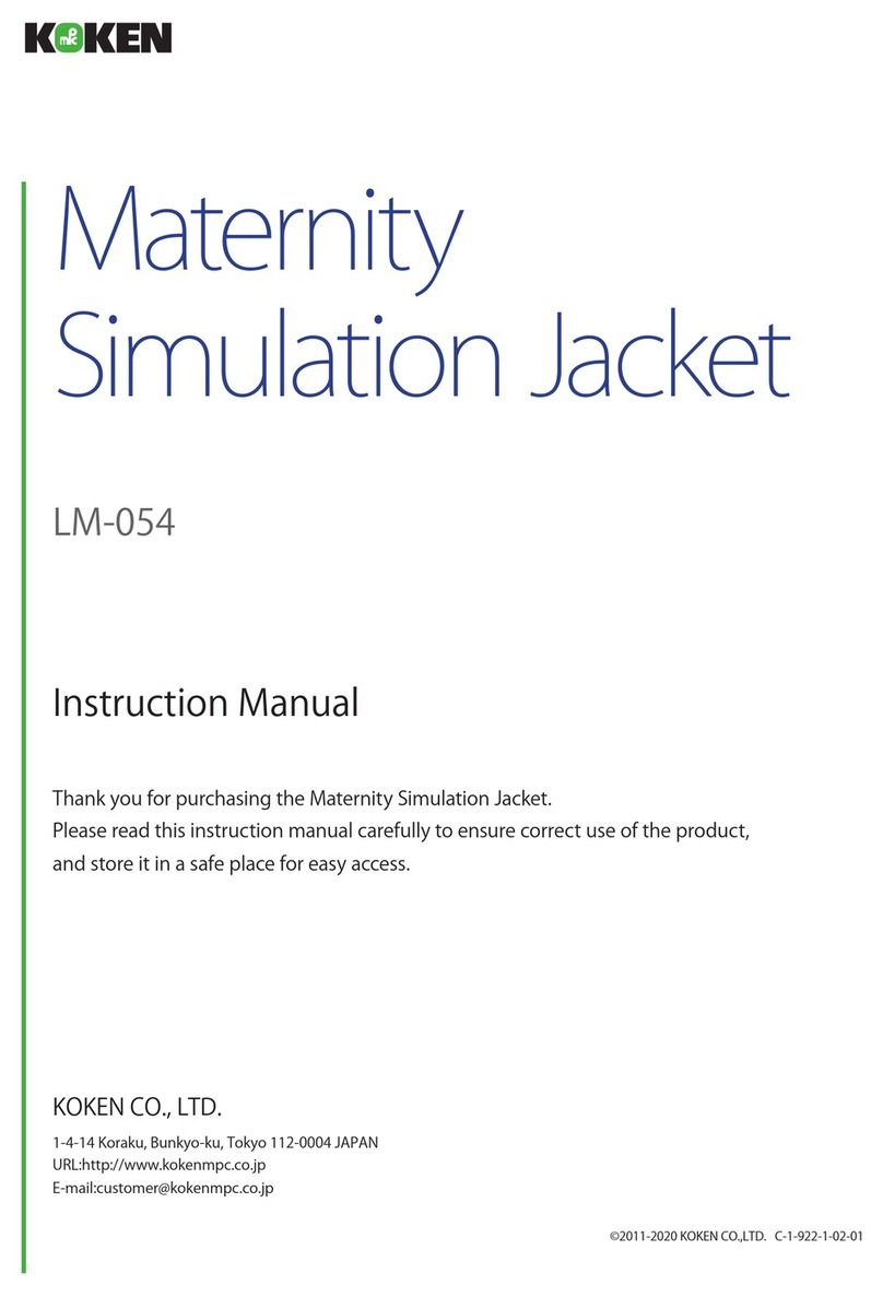 KOKEN LM-054 instruction manual