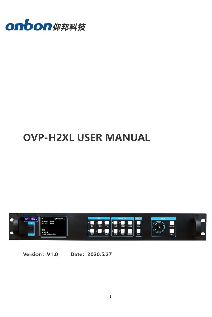 Onbon OVP-H2XL user manual