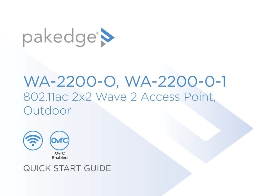 Pakedge WA-2200-0-1 User manual Pakedge WA-2200-0-1 User manual