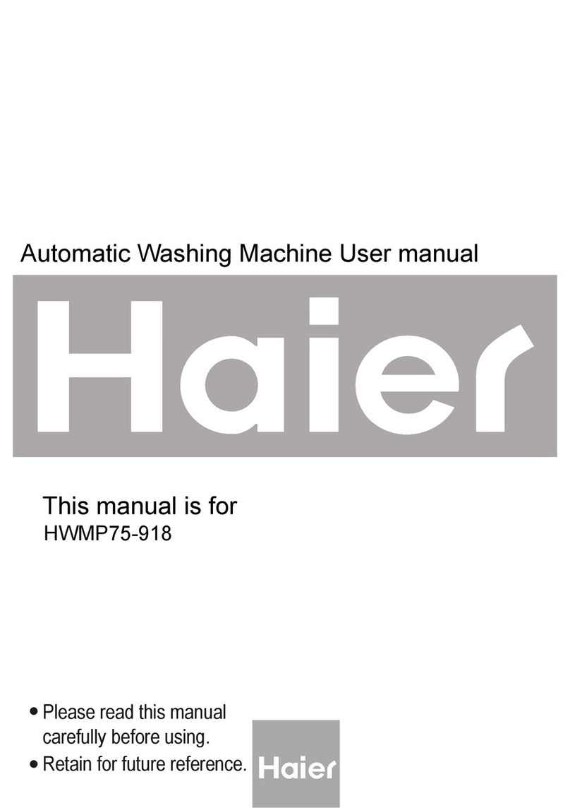 Haier HWMP75-918 User manual