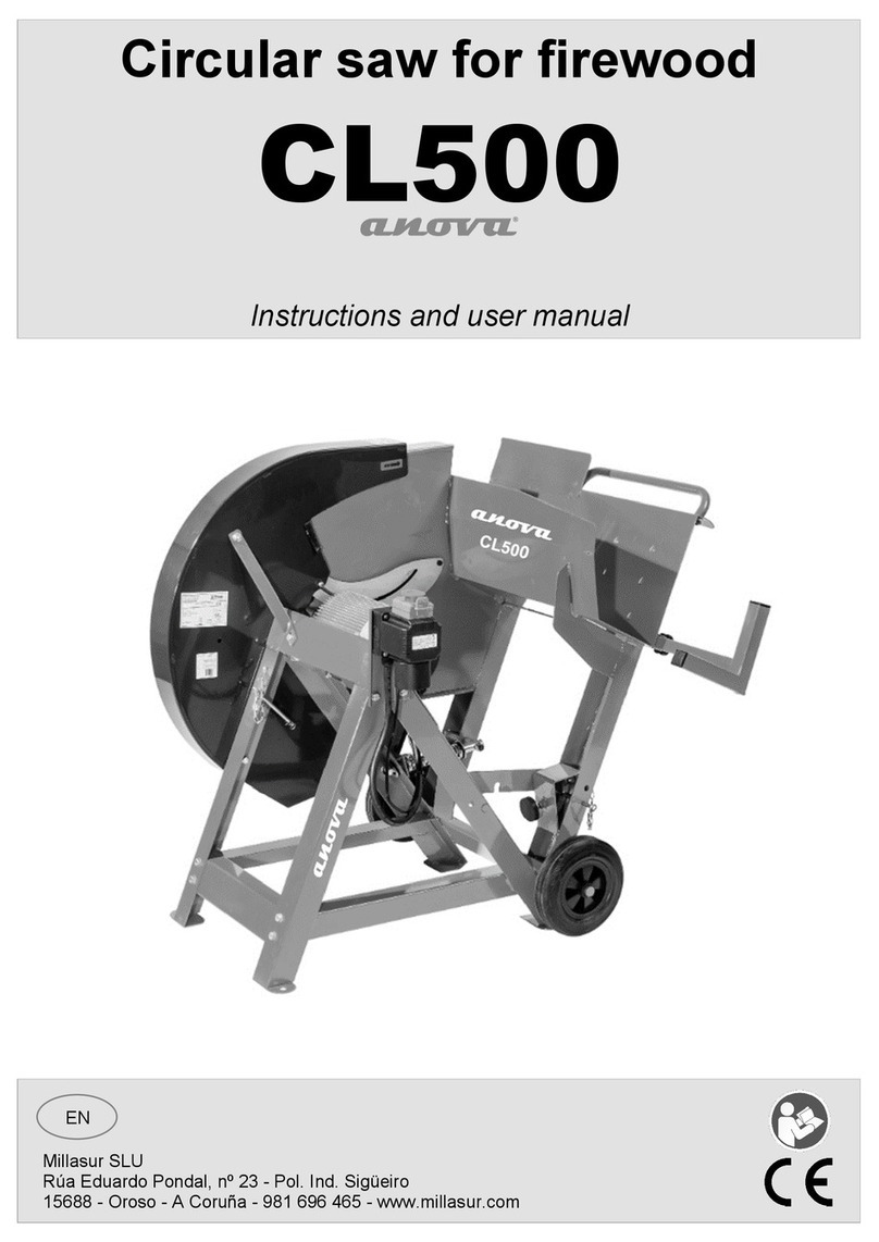 Anova CL500 Instruction and user's manual
