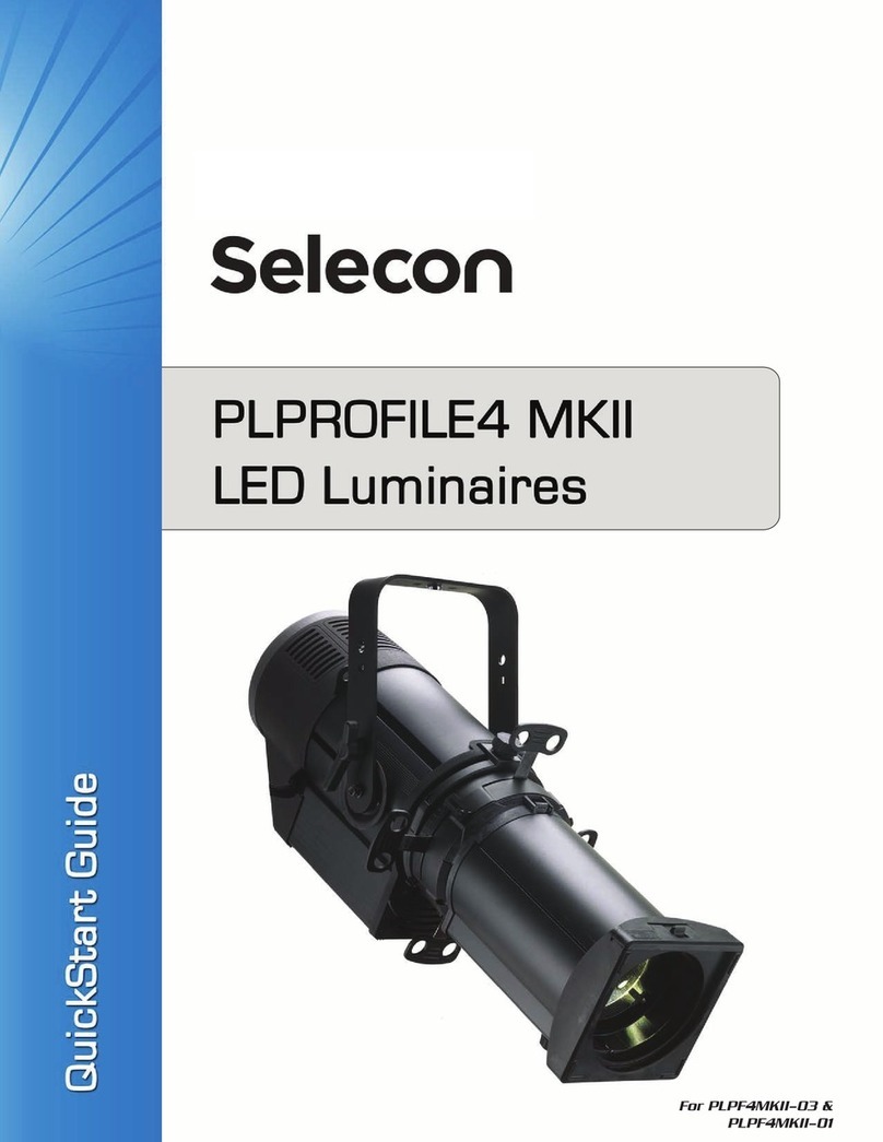 Selecon PLPROFILE4 MKII quick start guide