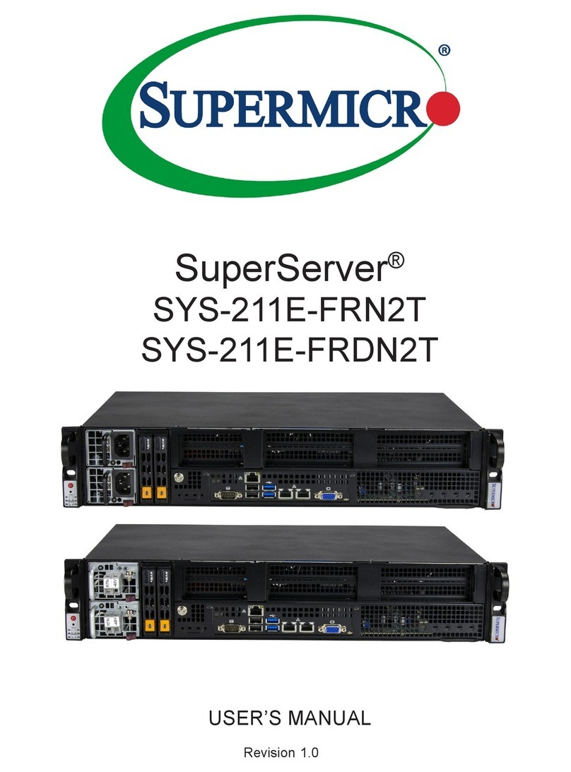 Supermicro SuperServer SYS-211E-FRN2T User manual