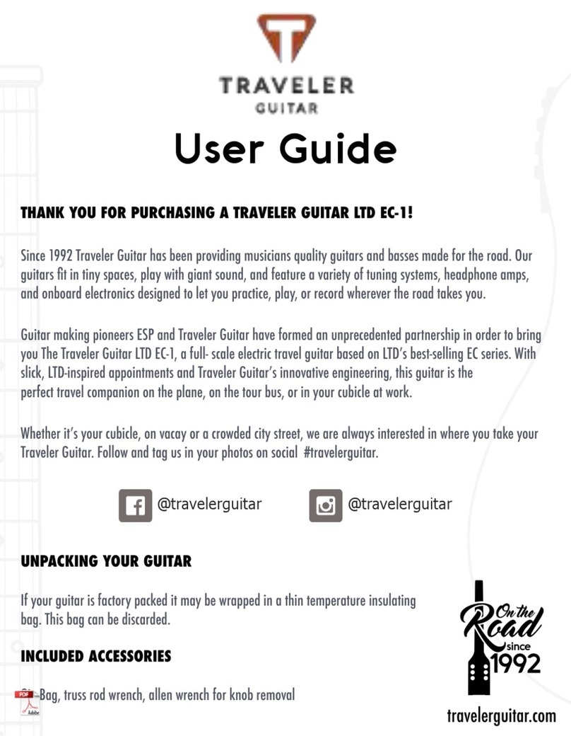 Traveler Guitar EC-1 user guide