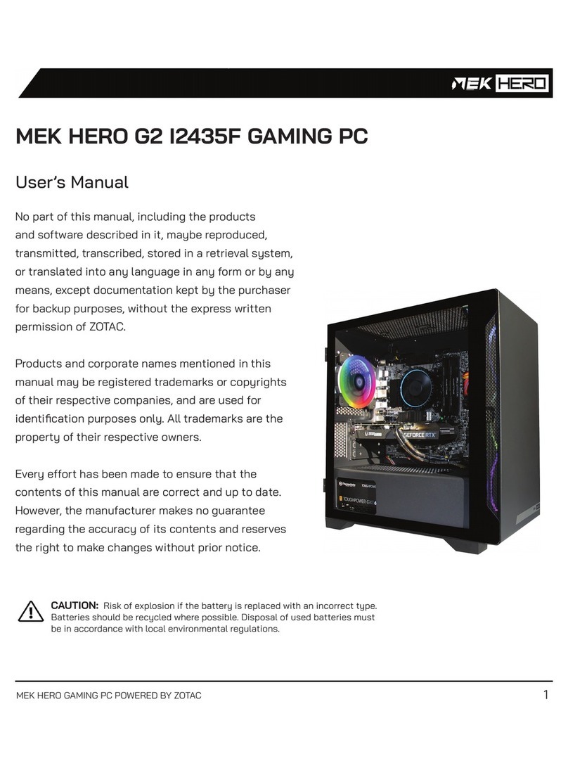 MEK HERO G2 I2435F user manual