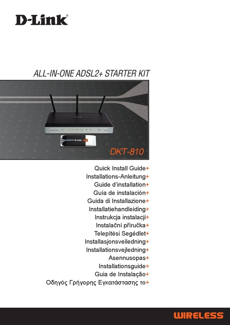 D-Link DKT-810 User manual D-Link DKT-810 User manual