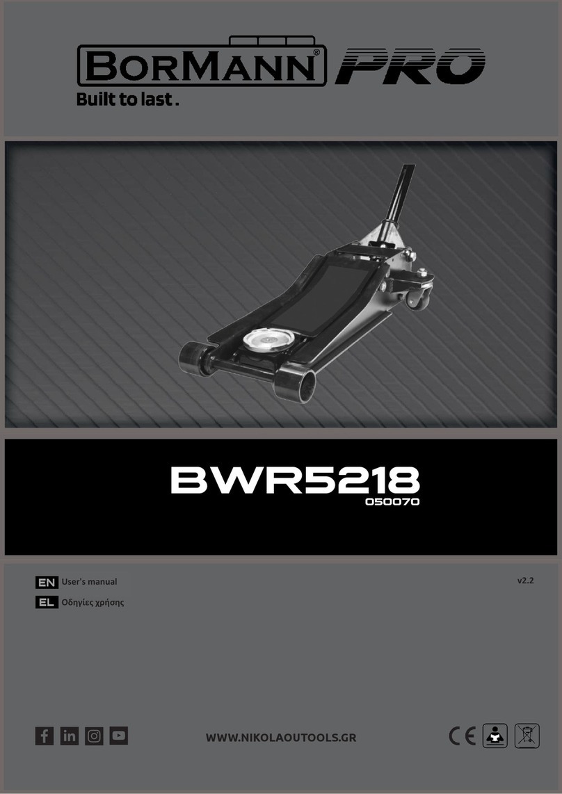 BorMann BWR5218 user manual