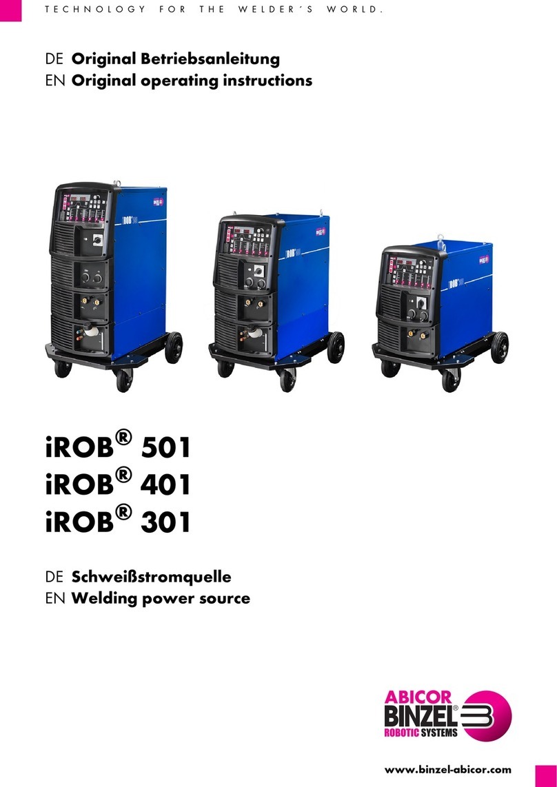 Abicor Binzel iROB 501 User manual