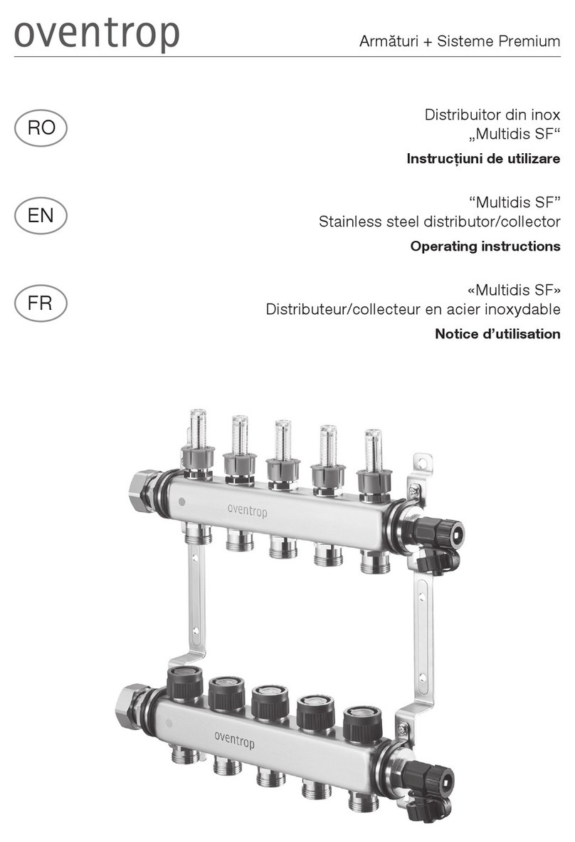 oventrop Multidis SF User manual