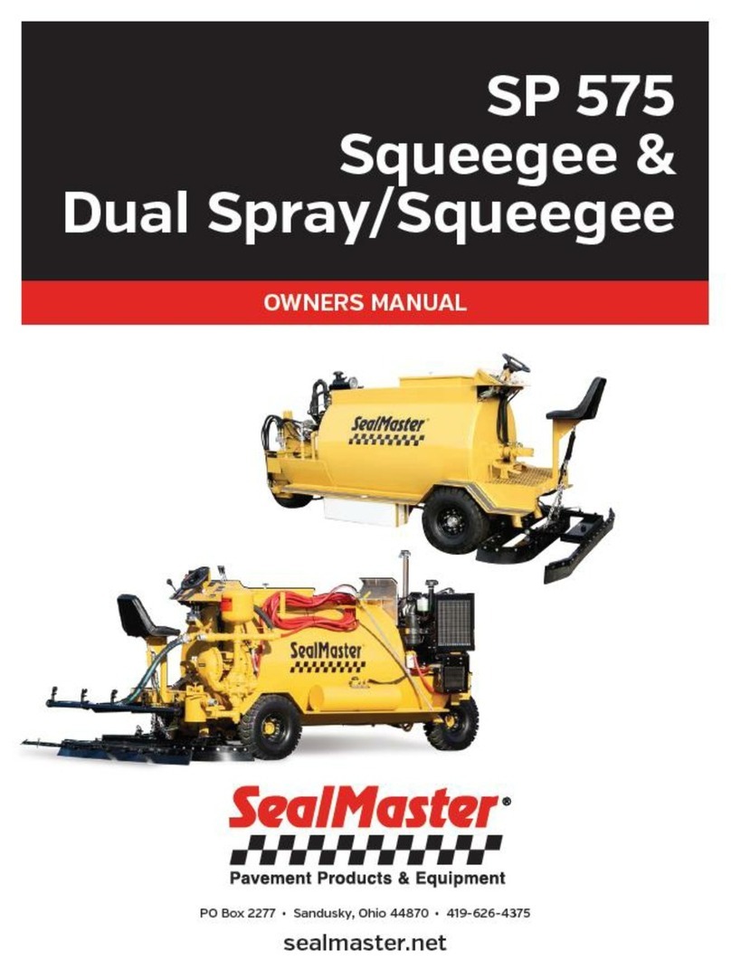 SealMaster SP 575 owner's manual
