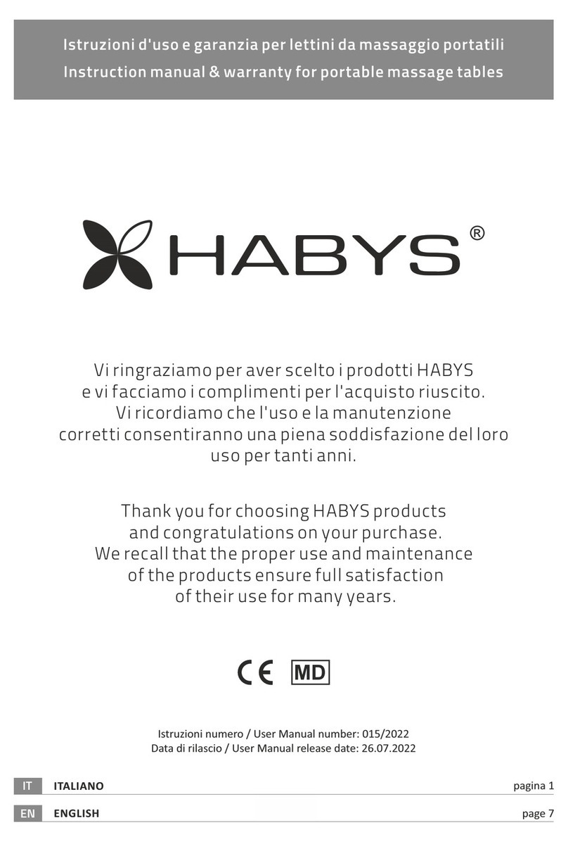 HABYS Aero Plus Instruction manual & warranty