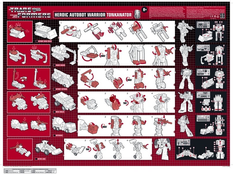 Hasbro TRANSFORMERS HEROIC AUTOBOT WARRIOR... User manual Hasbro TRANSFORMERS HEROIC AUTOBOT WARRIOR... User manual